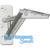 Hochstellst�tze HL, RECHTS, Tragkraft max. 9KG, Stahl vernickelt