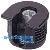 HETTICH VB 35 Exzenter-Verbindungsbeschlag Plattenst�rke 19 schwarz