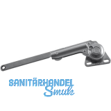 LAMP� Hochstellst�tze NSDX 35, RECHTS, �ffnungswinkel 80�-90�-100�,FE vernickelt