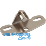 LAMP� Befestigungswinkel f�r Holzfront, Stahl vernickelt