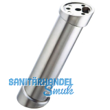 Barkonsole 50 x 200 mm schräg Stahl verchromt poliert Barkonsole 50 x 200 mm schräg Stahl verchromt poliert