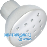 Knopf Pharis � 28 mm, Tiefe 24 mm, ZN verchromt matt
