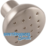 Knopf Pharis � 28 mm, Tiefe 24 mm, ZN Edelstahl Effekt