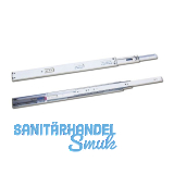Kugelk�figf�hrung L46199 Vollauszug-Softclose, L�nge 700mm, Stahl verzinkt