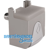 ITALIANA FERRAMENTA Glasbodentr�ger KUBIC zum Stecken, Bohr �3 mm, vernickelt