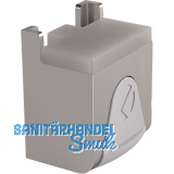 ITALIANA FERRAMENTA Glasbodentr�ger KUBIC zum Schrauben Glas 4-8mm, vernickelt