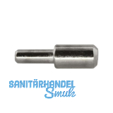 Steckbodentr�ger Mini, Bohr � 3 mm, Stahl vernickelt, VPE 100 ST