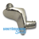 Steckbodentr�ger FIX 2, Fixierzapfen, Bohr � 5 mm, Zink vernickelt, VPE 100 ST