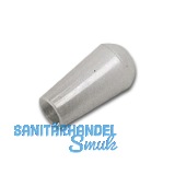 Aufsteckh�lse, Innen � 5 mm, Kunststoff transparent, VPE 100 ST