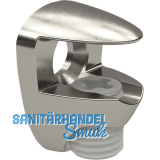 ITALIANA FERRAMENTA Glasbodentr�ger Cobra zum Anschrauben, Glas 5-6mm VPE 100 ST