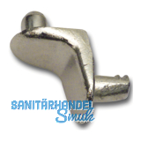 Steckbodentr�ger FIX 2, Fixierzapfen, Bohr � 5 mm, Zink vernickelt, VPE 1000 ST