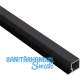 ALUMIS Smartcube Profil Auflage 16 mm Alu schwarz