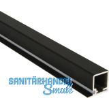 ALUMIS Smartcube Profil Auflage oben 19 mm Alu schwarz