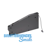 Bremsklappenhalter KIARO S mit Seil, Kunststoff grau