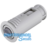 Einbohrmagnetschnapper K-LOCK Kunststoff grau