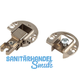 KIMANA SKIN Klappenband, 3-teilig, Zamak vernickelt