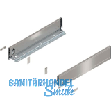 BLUM LEGRABOX pure Zarge H�he M, NL 450, INOX (Anti-Fingerprint)