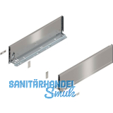 BLUM LEGRABOX pure Zarge H�he K, NL 450, INOX (Anti-Fingerprint)