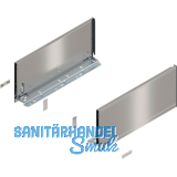 BLUM LEGRABOX pure Zarge H�he C, NL 400, INOX (Anti-Fingerprint)