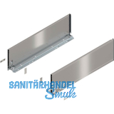 BLUM LEGRABOX pure Zarge H�he C, NL 600, INOX (Anti-Fingerprint)