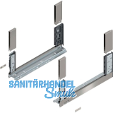 BLUM LEGRABOX free, Zarge H�he C, NL 450, Inox (Antifingerprint)