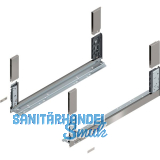 BLUM LEGRABOX free, Zarge H�he C, NL 650, Inox (Antifingerprint)