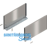 BLUM LEGRABOX pure Zarge H�he F, NL 450, INOX (Anti-Fingerprint)