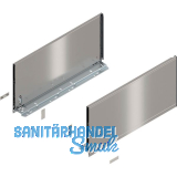 BLUM LEGRABOX pure Zarge H�he F, NL 500, INOX (Anti-Fingerprint)