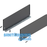 BLUM LEGRABOX pure Zarge H�he F, NL 650, Oriongrau-matt