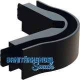 DOMUS LINE Aluprofil Andy Aussenecke schwarz