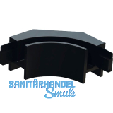 DOMUS LINE Aluprofil Andy Innenecke schwarz