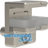 EFFEGI BREVETTI Glasbodentr�ger Alfa Glass Lock Stop2 zum Stecken, vernickelt