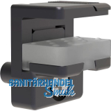 EFFEGI BREVETTI Glasbodentr�ger Alfa Glass Lock Stop2 zum Stecken vern. schwarz