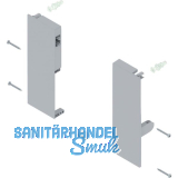 BLUM TANDEMBOX antaro Fronthalter Höhe C, Kunststoff grau RAL9006 BLUM TANDEMBOX antaro Fronthalter Höhe C, Kunststoff grau RAL9006