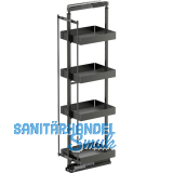 VS TAL Larder 5 Hochschrankauszug Set Essentio KB 400 mm 4 Ablagen Lava