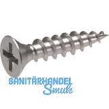 KIMANA Befestigungsschrauben 3,5 x 16 mm, vernickelt