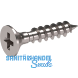 KIMANA Befestigungsschrauben 3,5 x 18 mm, vernickelt