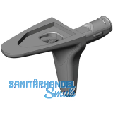 Steckbodentr�ger Optimus 1 Zapfen Bohr � 3 mm, Zamak vernickelt schwarz