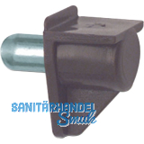 Steckbodentr�ger Safety, Bohr � 5 mm, Kunststoff braun, VPE 1000 ST