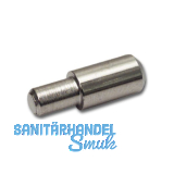 Steckbodentr�ger Semi, Bohr � 5 mm, Stahl vernickelt, VPE 1000 ST