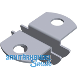 ELEMENT SYSTEM Einsteckhalter 11611 beidseitig Edelstahl