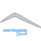 Konsole starr, H�he 110 mm, Tiefe 140 mm, Stahlblech wei� lackiert