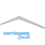 Konsole starr, H�he 185 mm, Tiefe 245 mm, Stahlblech wei� lackiert