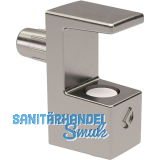 Glasbodentr�ger GRACE zum Stecken, 6-8 mm Glas, Zamak vernickelt