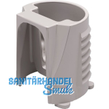 Einbohrteil Kalipso, Kunststoff lichtgrau