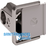 Schraubbodentr�ger Kalipso, Zamak vernickelt