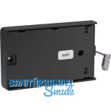 Bremsklappenhalter KIARO EASY SOFT mit Seil, Kunststoff anthrazit