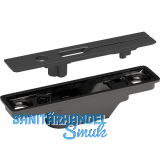 Bremsklappenhalter KIARO EASY Frontbefestigung zum Einfr�sen,Zamak vern. schwarz