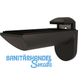 Tablar-Klemmtr�ger Kaiman, Materialst�rke 7-41 mm, Zinkdruckguss schwarz matt