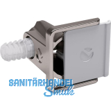 Schraubbodentr�ger Kalipso Mittelwand, Zamak vernickelt